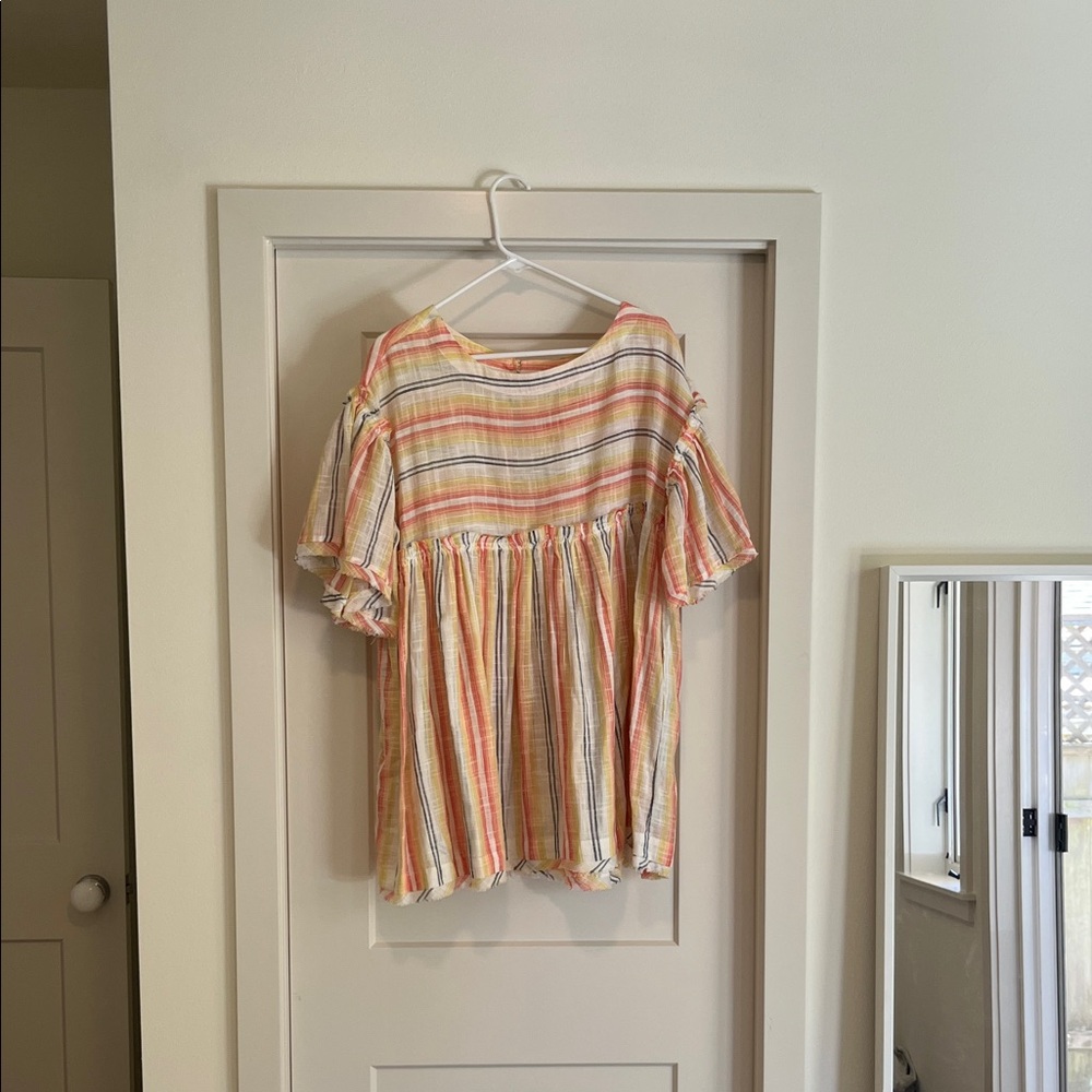 Stripped Tunic Dress